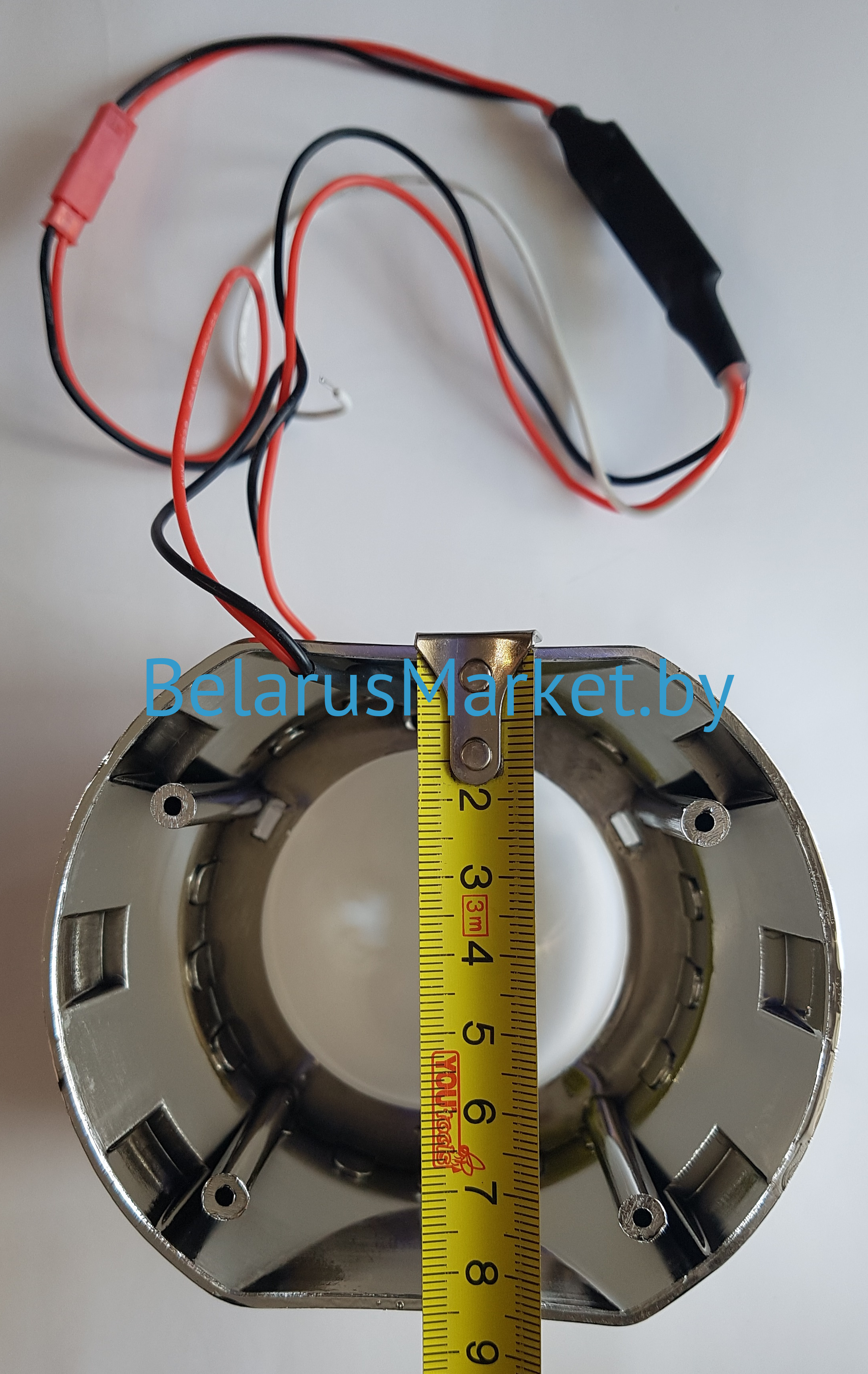 фото Maska 2.5" №11 LED круглая - маска для линзы с "ангельским глазиком"детальное