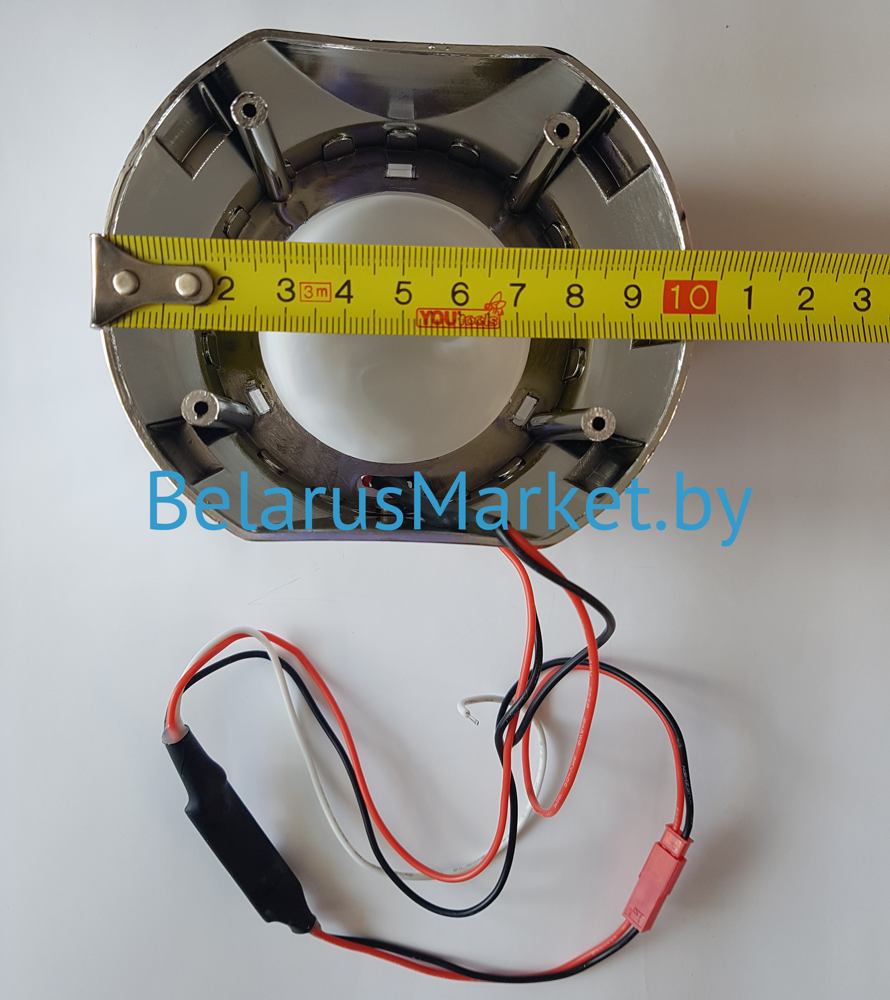 фото Maska 2.5" №11 LED круглая - маска для линзы с "ангельским глазиком"детальное