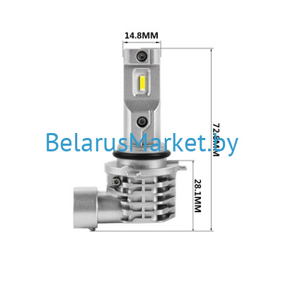фото M4 HB3 ( 9005 ) LEDдетальное