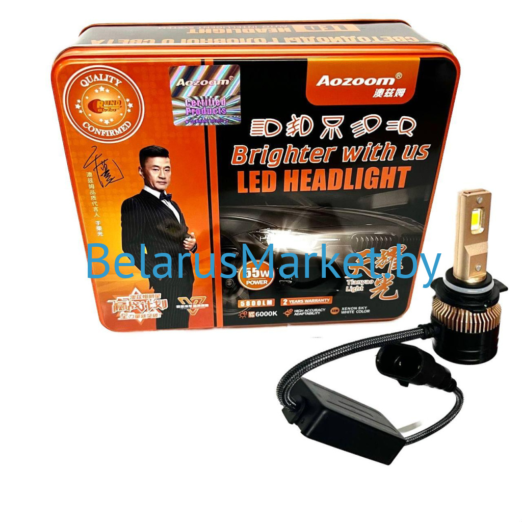 фото Aozoom HB4 ( 9006 ) XO 2024 LEDдетальное