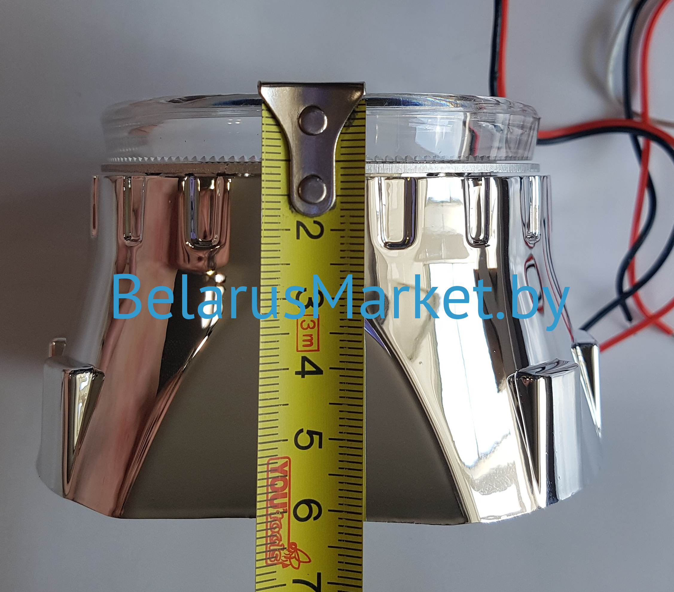 фото Maska 2.5" №11 LED круглая - маска для линзы с "ангельским глазиком"детальное