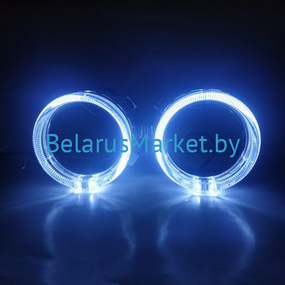 фото Maska 2.5" №11 LED круглая - маска для линзы с "ангельским глазиком"детальное