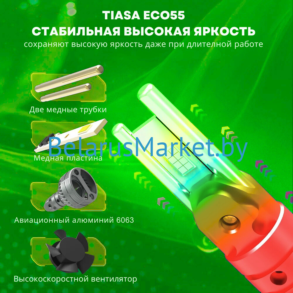 фото TIASA ECO55 H7 LEDдетальное