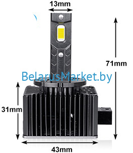 фото SANRISE HID to LED D1Sдетальное